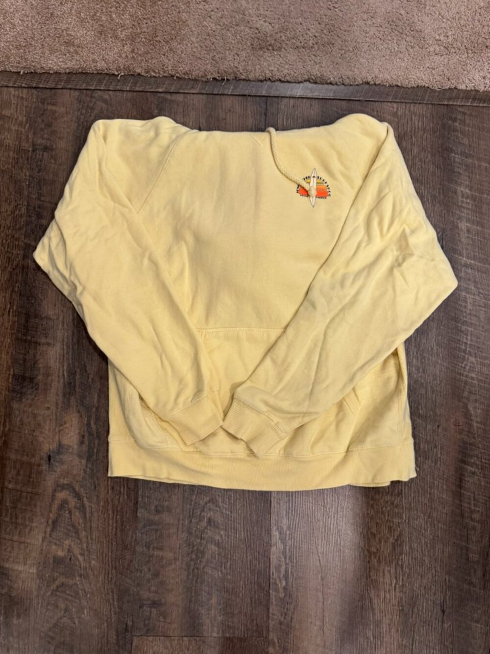 Suncatchers Yellow Hooded Sweatshirt - Extra Large